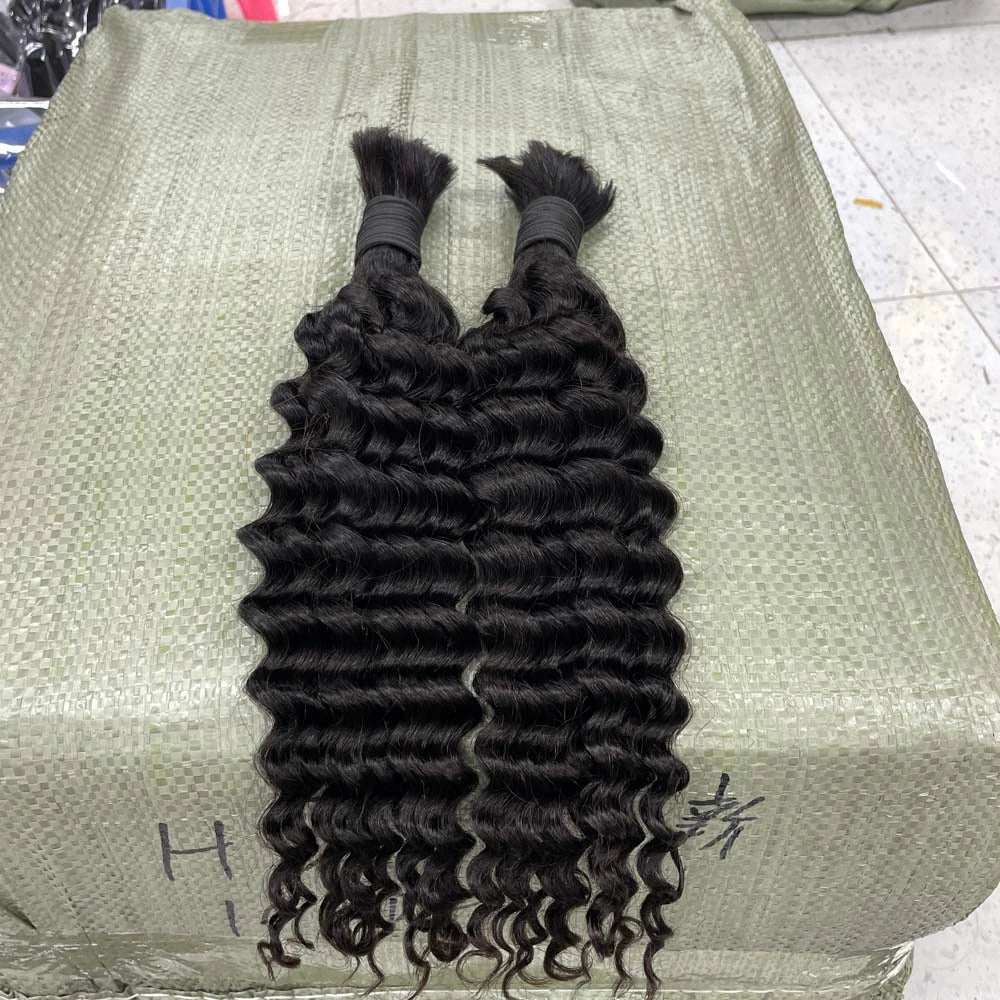 Luxury Extensions Natural 100% Human Hair Bulk Extension