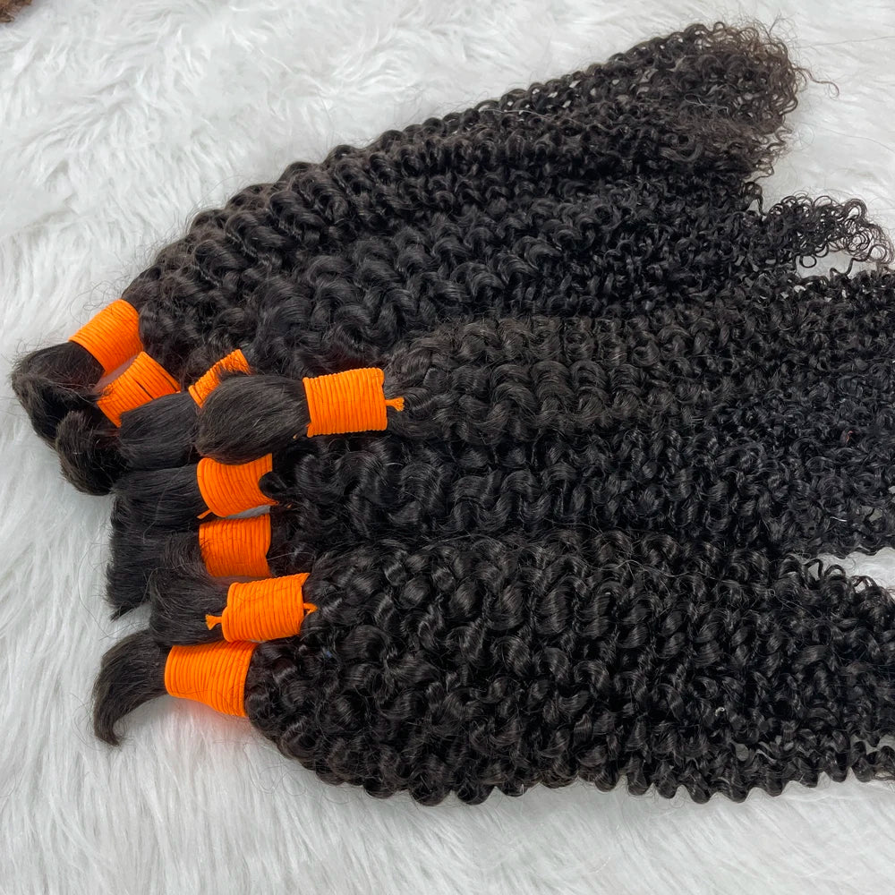 Luxury Extensions Natural 100% Human Hair Bulk Extension
