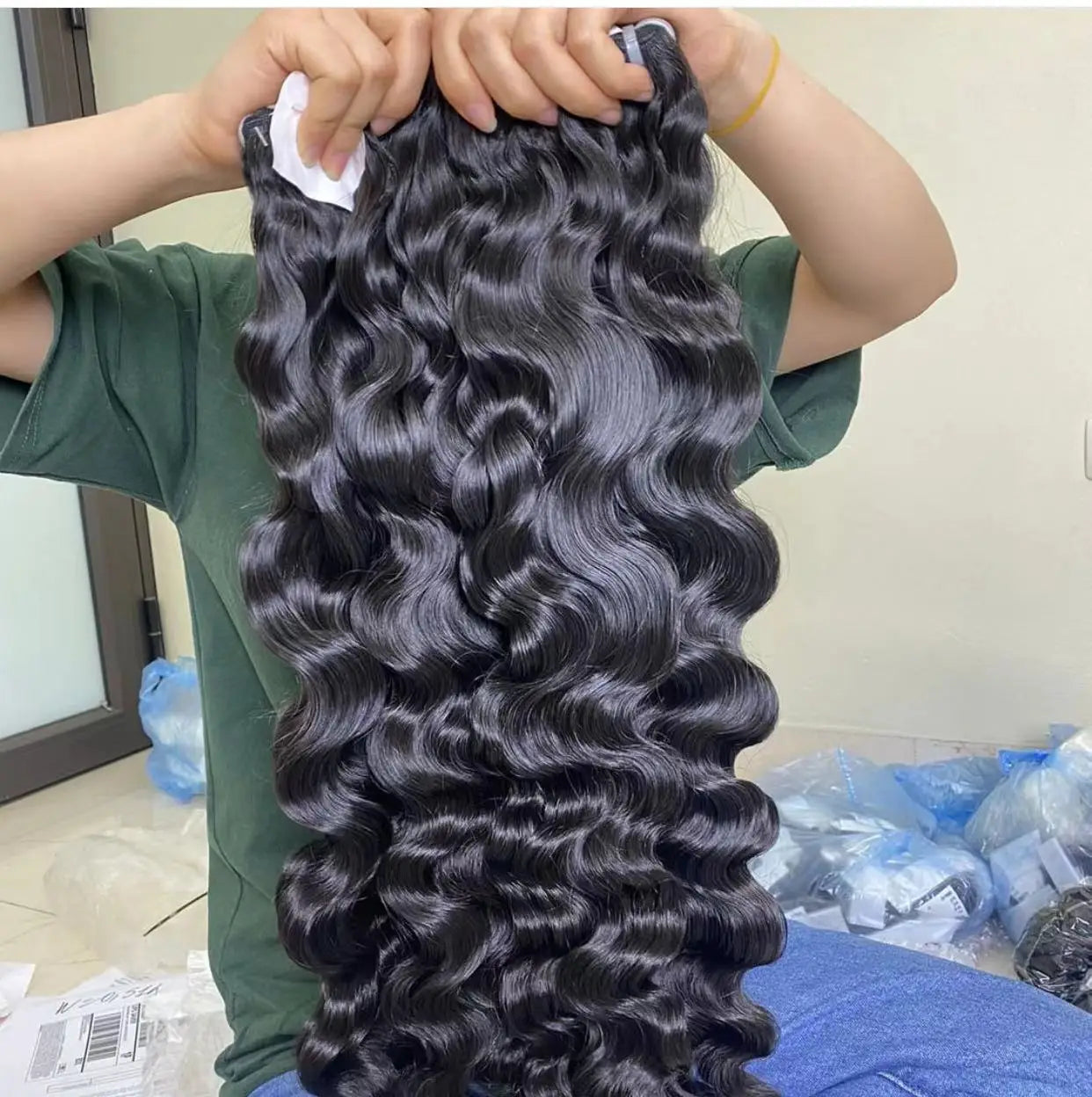 Wholesale Vietnamese Raw Hair Bone Straight Human Hair Burmese Curly Super Double Drawn Vietnam Bundle Hair Vendor