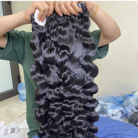 Wholesale Vietnamese Raw Hair Bone Straight Human Hair Burmese Curly Super Double Drawn Vietnam Bundle Hair Vendor