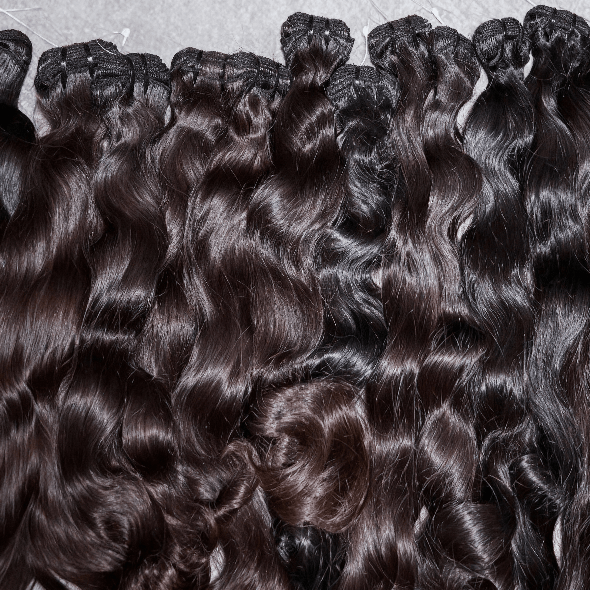 Raw Indian Silky Wavy Hair Bundles - Luxx Rainn